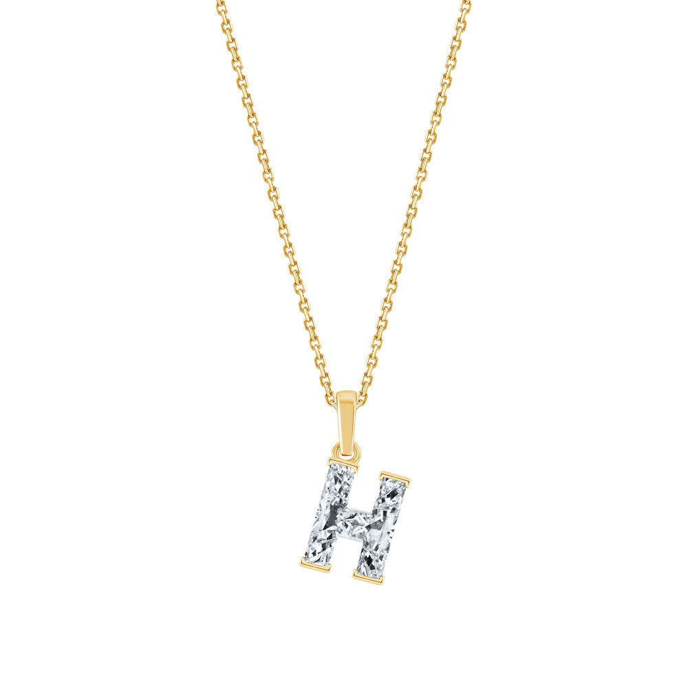 Lab Grown Diamond Initial Pendant X – 1.52ct E–F VS