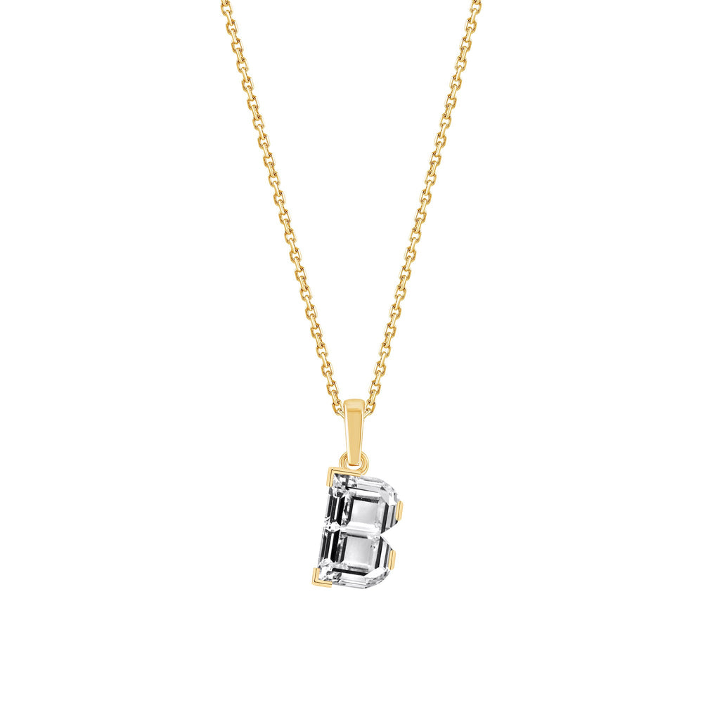 Lab Grown Diamond Initial Pendant X – 1.52ct E–F VS