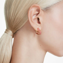 Load image into Gallery viewer, Matrix Hoop Earrings
