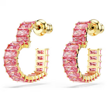 Load image into Gallery viewer, Matrix Hoop Earrings
