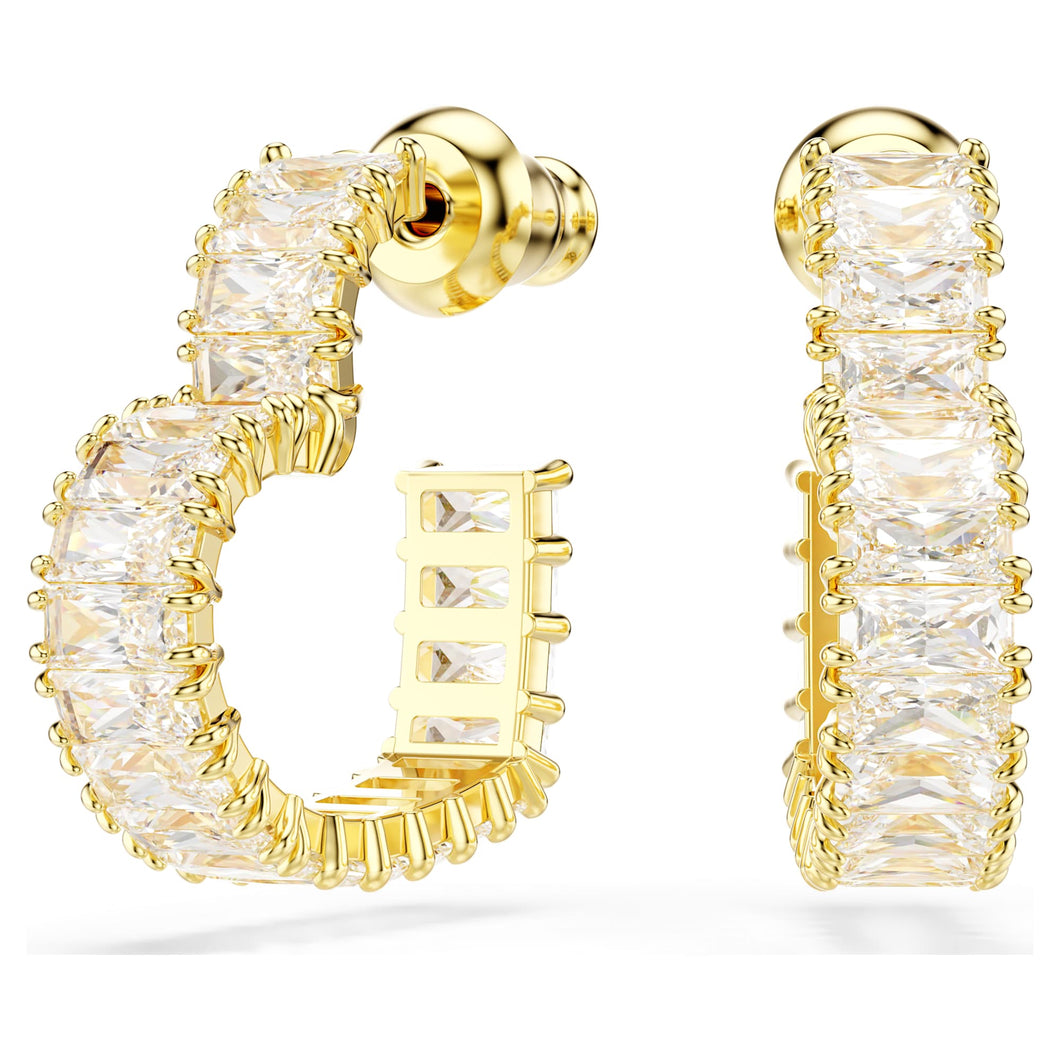 Swarovski Matrix Hoop Earrings