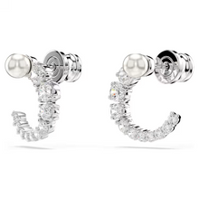 Load image into Gallery viewer, Matrix Hoop Earrings
