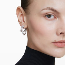 Load image into Gallery viewer, Matrix Hoop Earrings
