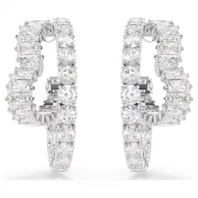 Load image into Gallery viewer, Matrix Hoop Earrings
