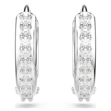 Load image into Gallery viewer, Swarovski Matrix Hoop Earrings
