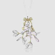 Load and play video in Gallery viewer, Holiday Magic: Mistletoe Ornament
