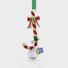 Load and play video in Gallery viewer, Holiday Cheers: Dulcis Candy Cane Ornament
