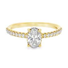 Load image into Gallery viewer, 18ct Yellow Gold 0.79ct Diamond Ring
