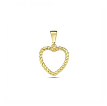 Load image into Gallery viewer, 9ct Yellow Gold Heart Pendant
