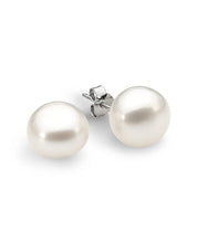 Load image into Gallery viewer, Ikecho Freshwater Pearl Studs 8mm

