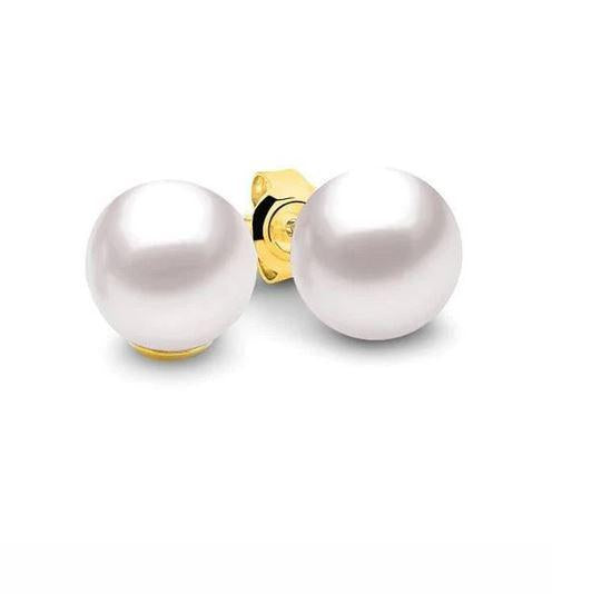 9CT IKECHO PEARL STUDS