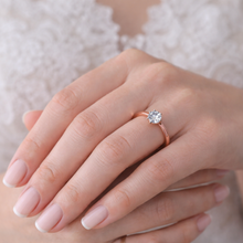 Load image into Gallery viewer, 9ct Rose Gold 0.50ct Diamond Ring
