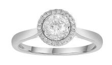 Load image into Gallery viewer, 9ct White Gold 0.50ct Diamond Ring
