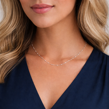 Load image into Gallery viewer, 9CT WHITE GOLD NECKLACE
