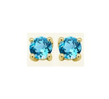 Load image into Gallery viewer, 9CT Blue Topaz Earrings
