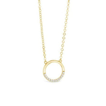Load image into Gallery viewer, 9CT Gold &amp; CZ Necklace
