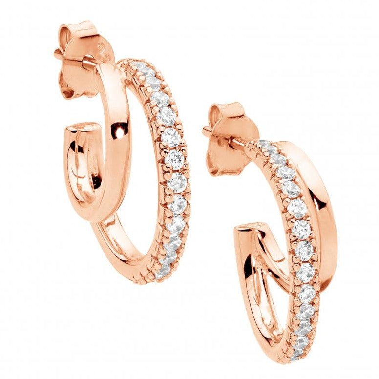 Ellani CZ Earrings