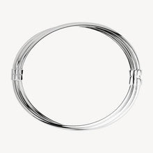 Load image into Gallery viewer, Awaken Silver Bangle
