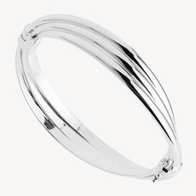 Load image into Gallery viewer, Awaken Silver Bangle
