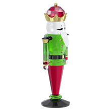 Load image into Gallery viewer, Holiday Cheers Nutcracker - Green
