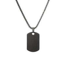 Load image into Gallery viewer, Steel Dog Tag Necklace
