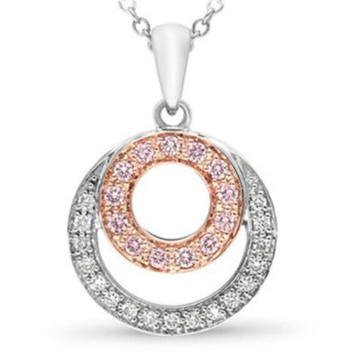 Caviar Pink Diamond Pendant