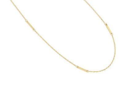 9CT YELLOW GOLD NECKLACE