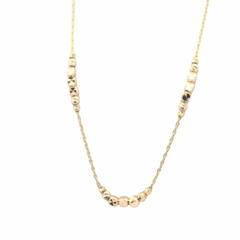 9CT YELLOW GOLD NECKLACE