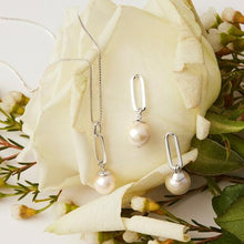 Load image into Gallery viewer, The Enchantress Pearl Drop Stud Earrings
