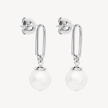 Load image into Gallery viewer, The Enchantress Pearl Drop Stud Earrings
