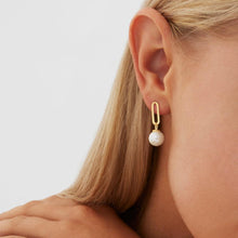 Load image into Gallery viewer, The Enchantress Pearl Drop Stud Earrings
