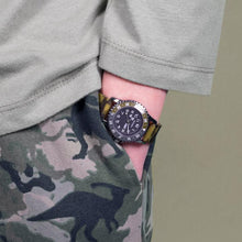 Load image into Gallery viewer, Tikkers Camo Strap Kids Time Teacher Watch
