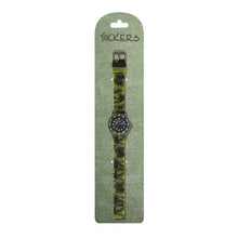 Load image into Gallery viewer, Tikkers Camo Strap Kids Time Teacher Watch
