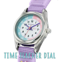 Load image into Gallery viewer, Tikkers Unicorn / Shooting Star Kids Time Teacher Watch
