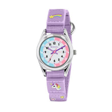 Load image into Gallery viewer, Tikkers Unicorn / Shooting Star Kids Time Teacher Watch
