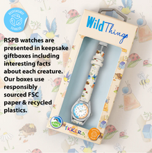 Load image into Gallery viewer, Tikkers Wild Things Printed Strap Kids Time Teacher Watch
