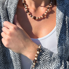 Load image into Gallery viewer, Wynter Smoky Quartz &amp; Freshwater Pearl Necklace
