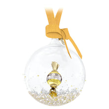 Load image into Gallery viewer, Holiday Cheers: Dulcis Ball Ornament - Yellow
