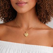 Load image into Gallery viewer, 9ct Yellow Gold Puffy Heart Pendant
