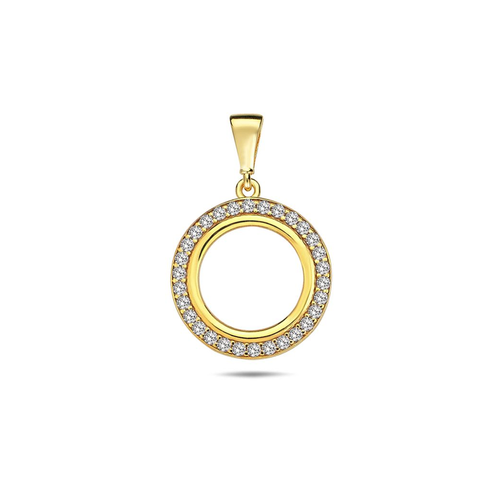9CT Gold & CZ Pendant