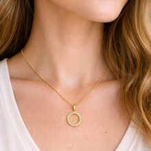 Load image into Gallery viewer, 9CT Gold &amp; CZ Pendant
