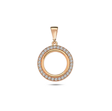 Load image into Gallery viewer, 9CT Gold &amp; CZ Pendant
