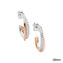 Load image into Gallery viewer, Oval Hoop Earrings
