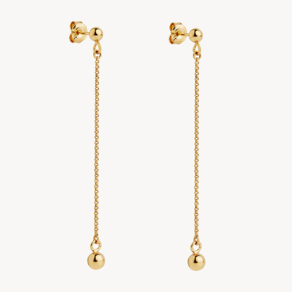 Sunbeam Stud Drop Earrings
