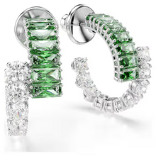 Load image into Gallery viewer, Matrix Hoop Earrings
