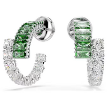 Load image into Gallery viewer, Matrix Hoop Earrings
