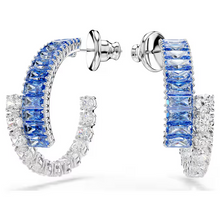 Load image into Gallery viewer, Matrix Hoop Earrings
