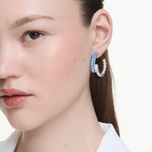 Load image into Gallery viewer, Matrix Hoop Earrings
