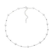 Load image into Gallery viewer, Freshwater Pearl &amp; Ball Necklace
