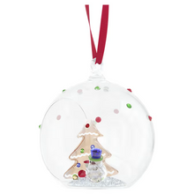 Load image into Gallery viewer, Holiday Cheers: Tree and Snowman Ball Ornament
